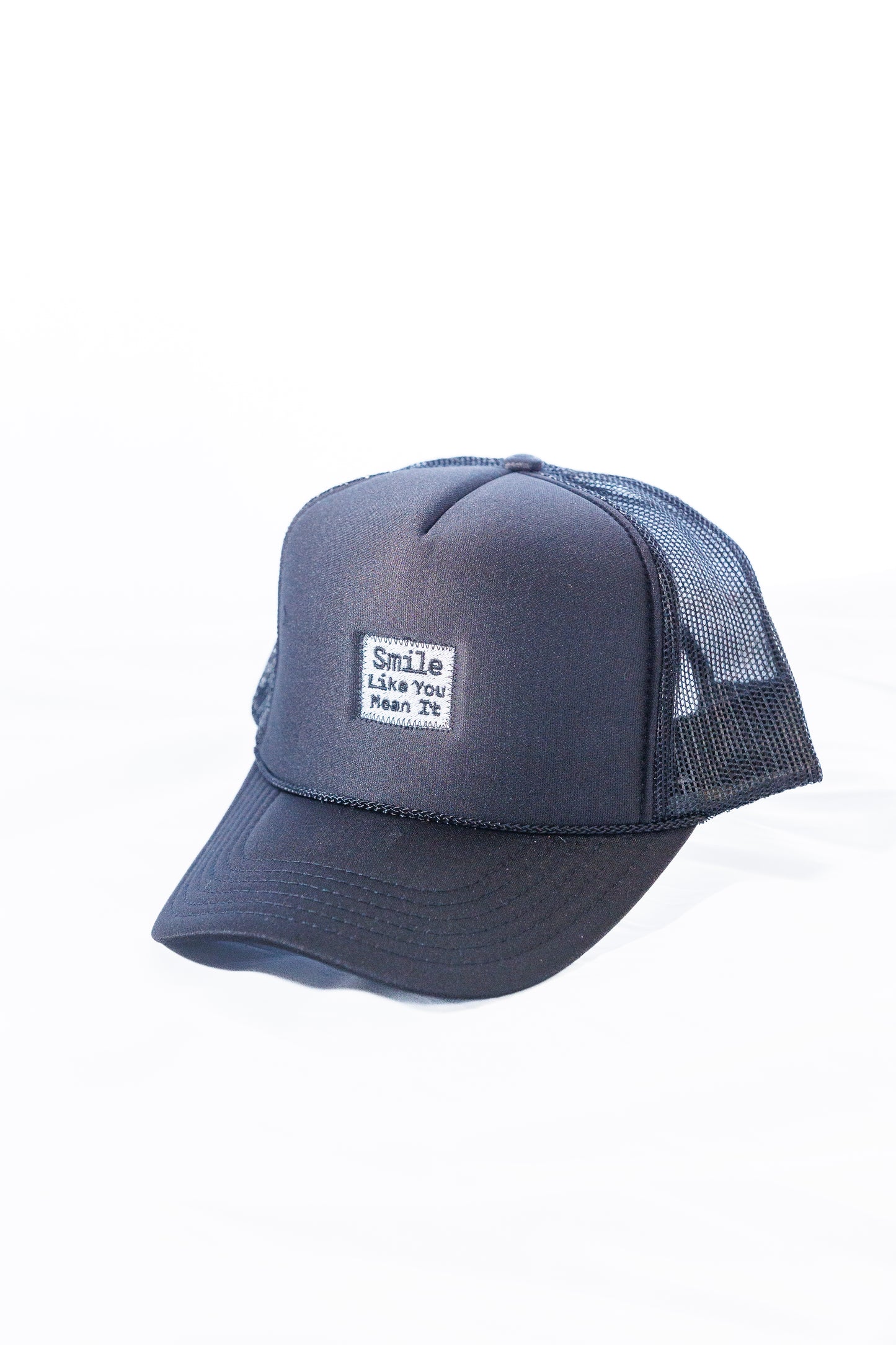 "Smile Like You Mean It" Trucker Hat