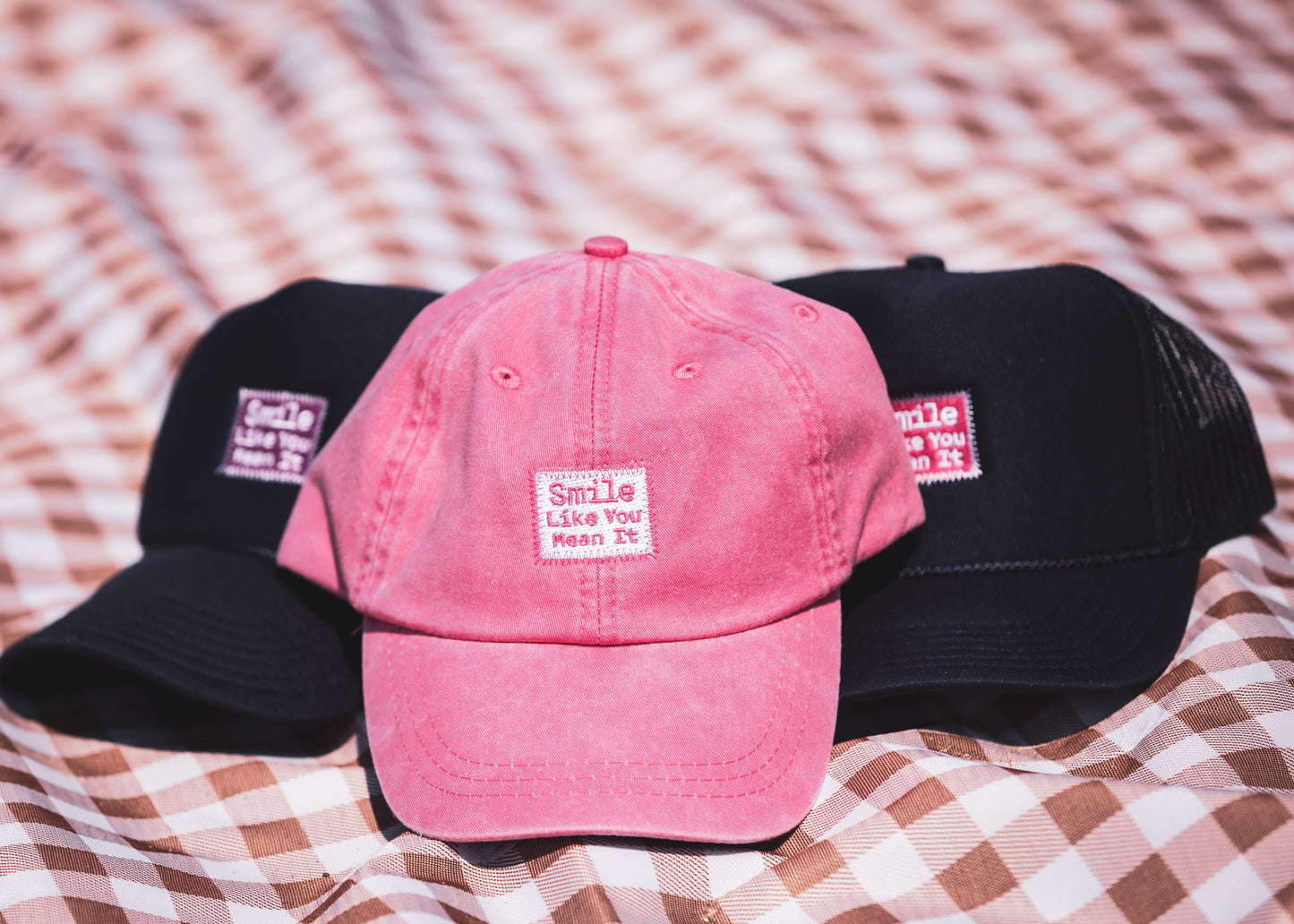 "Smile Like You Mean It" Baseball Cap