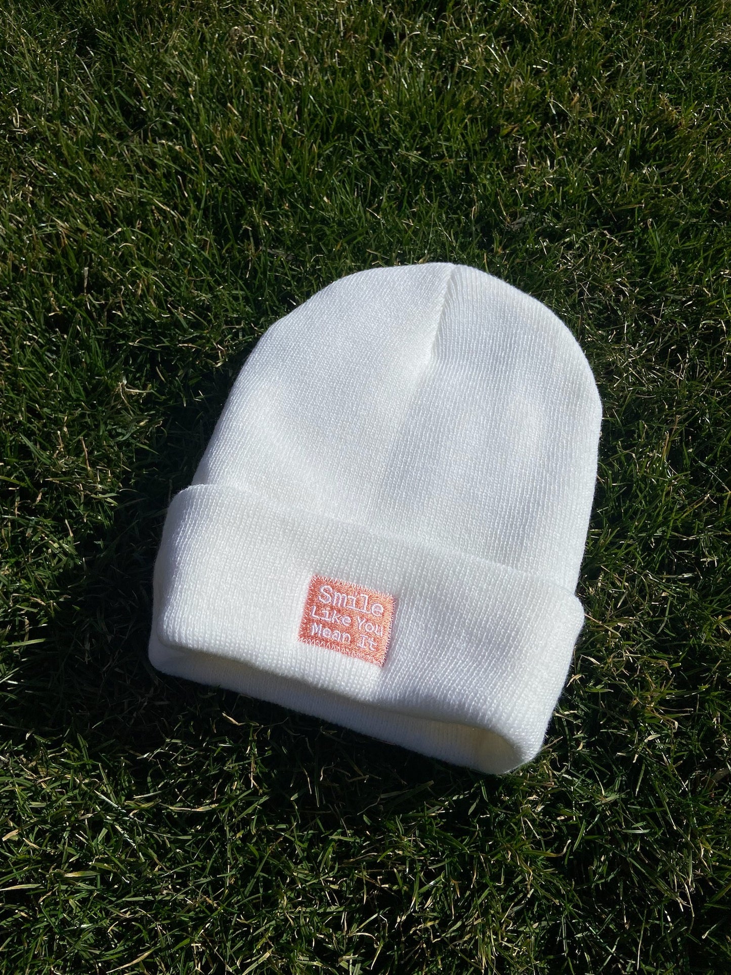 "Smile Like You Mean It" Beanie
