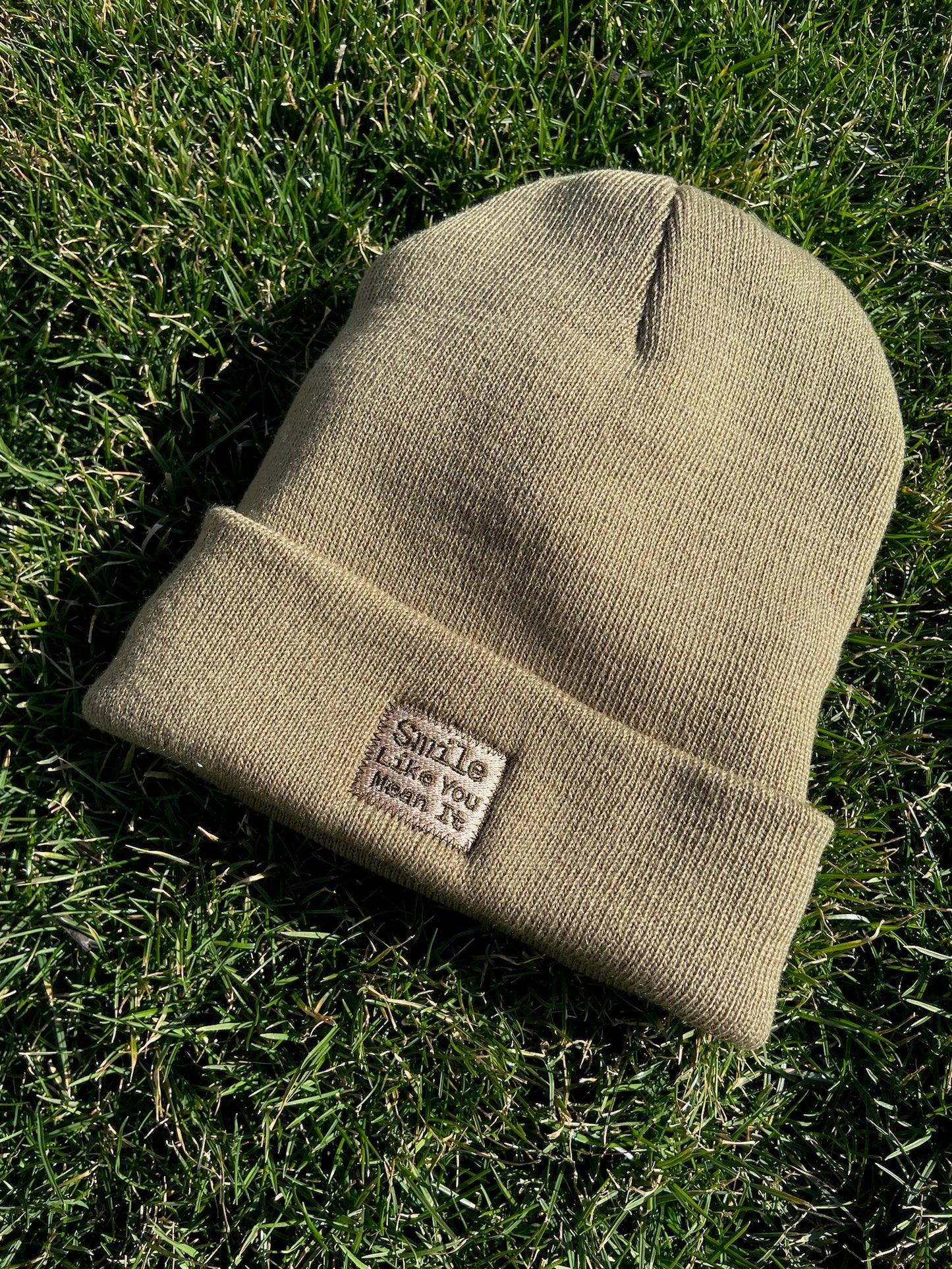"Smile Like You Mean It" Beanie