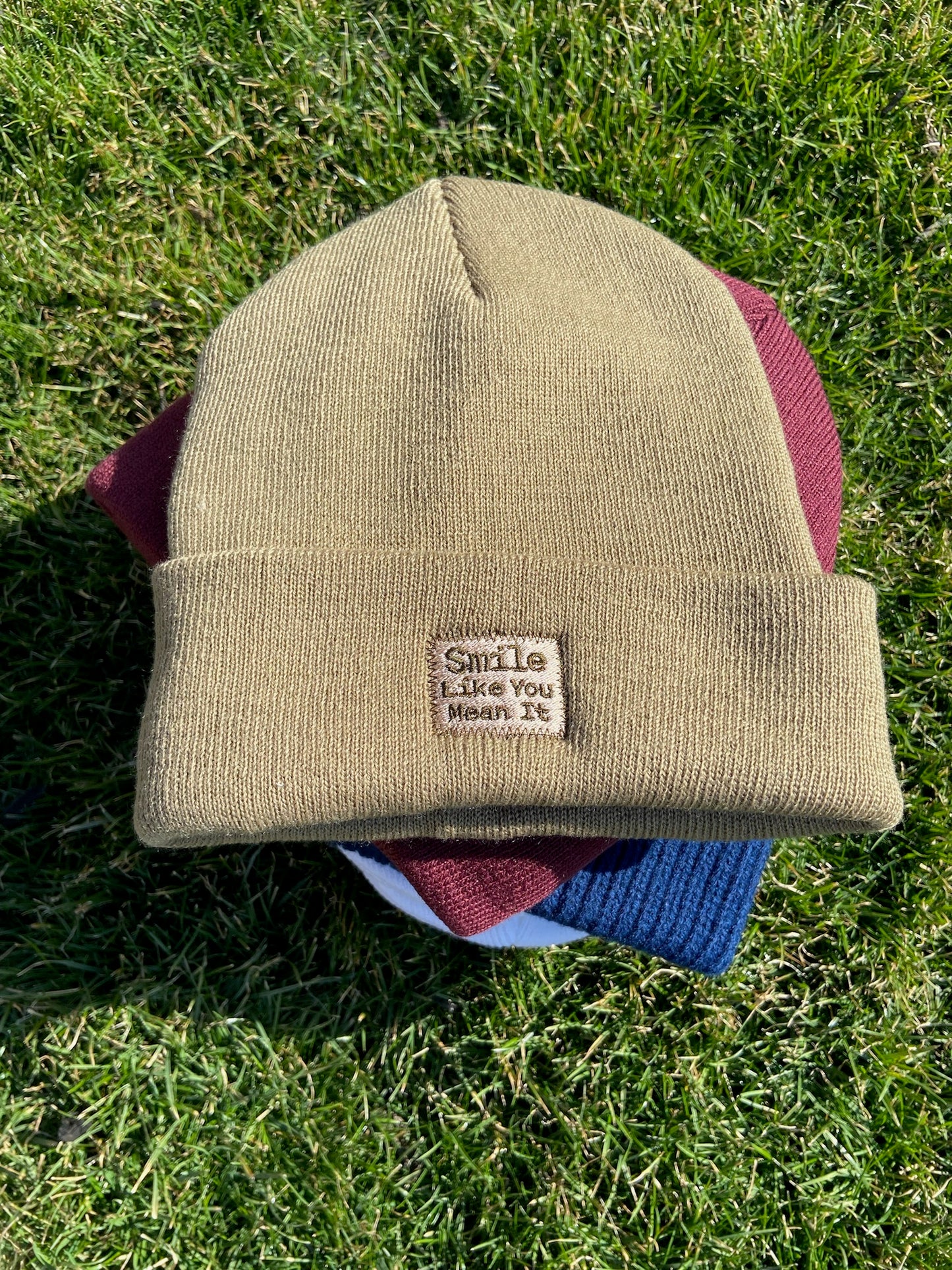 "Smile Like You Mean It" Beanie