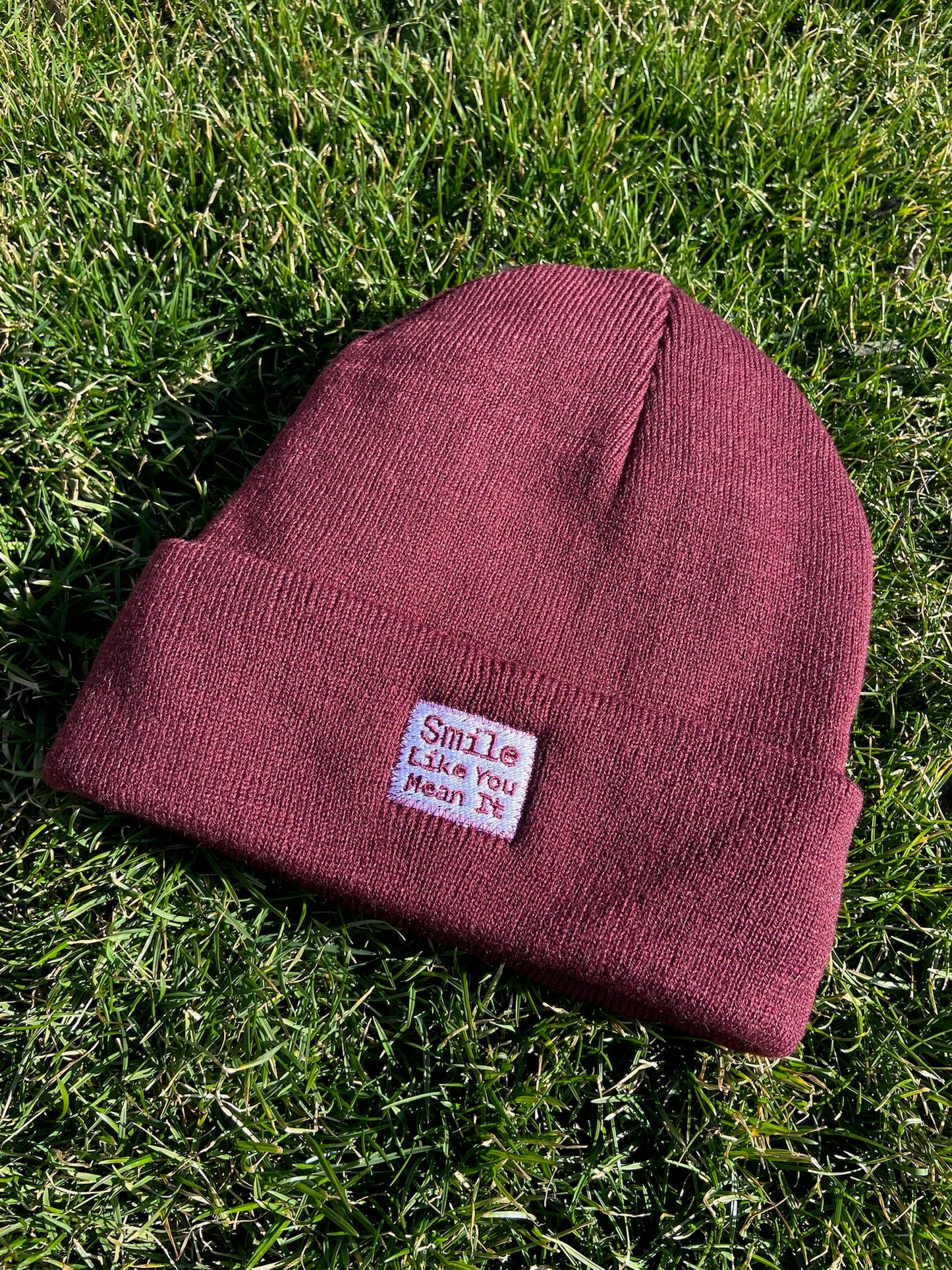 "Smile Like You Mean It" Beanie