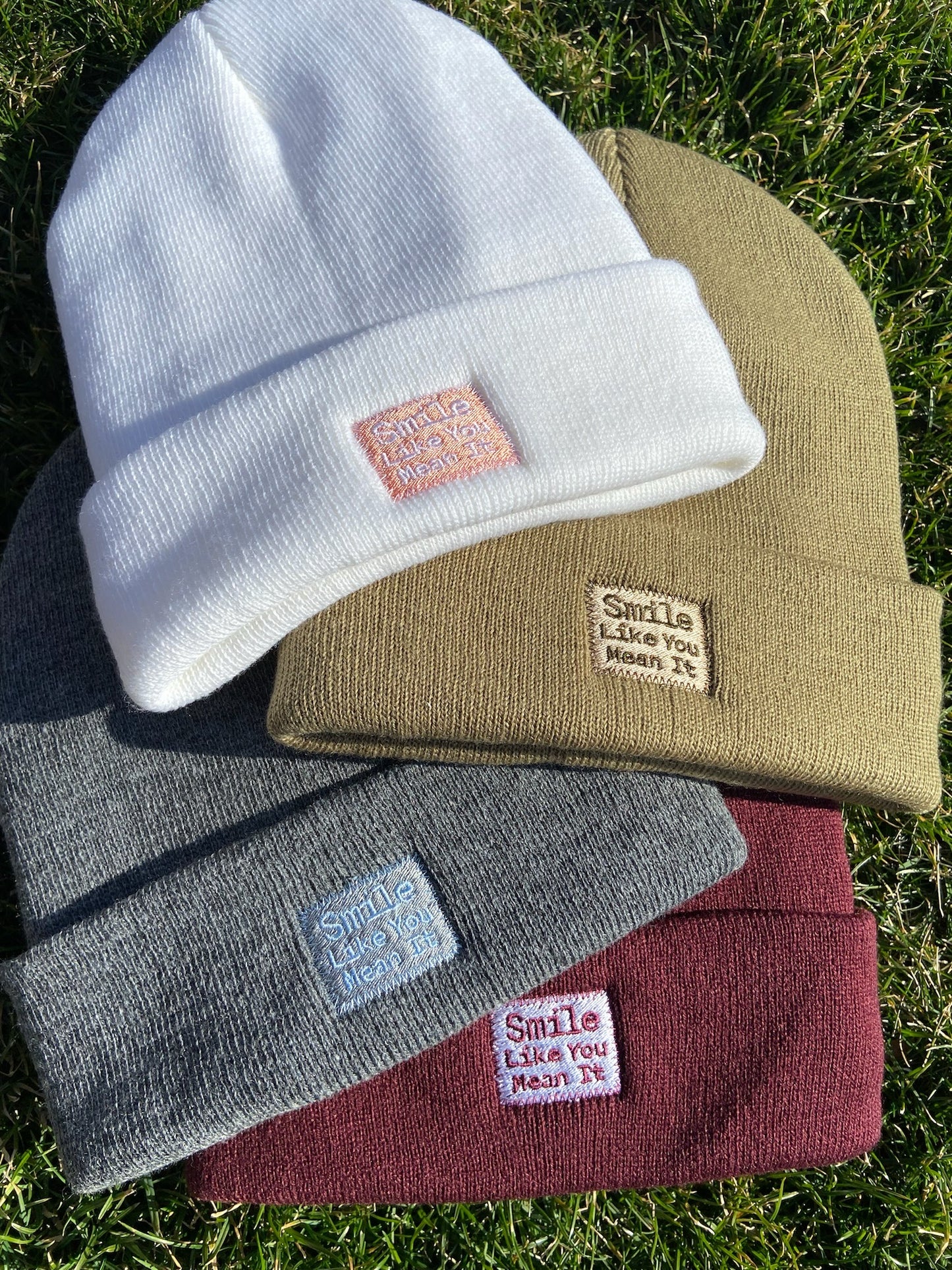 "Smile Like You Mean It" Beanie