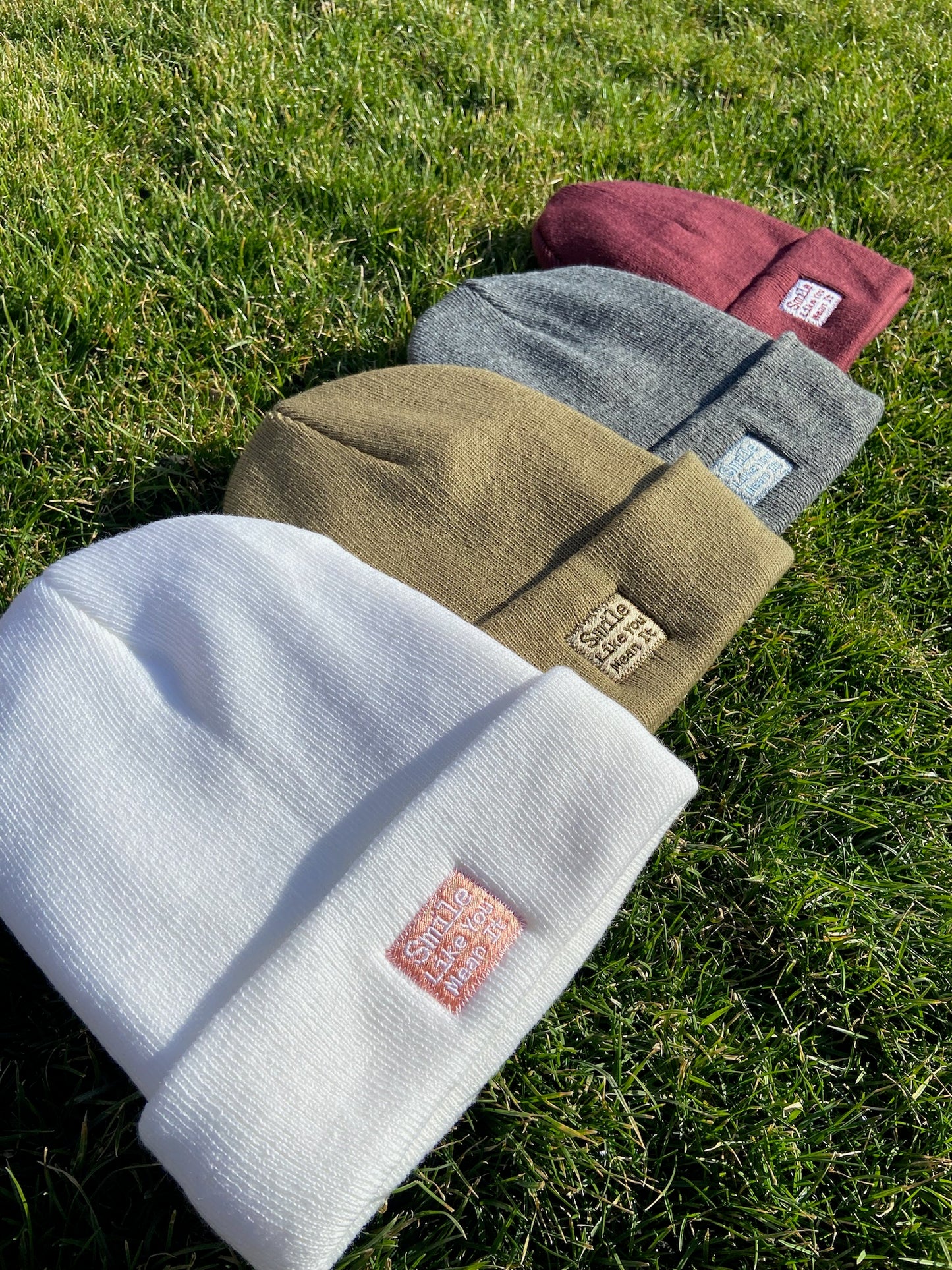 "Smile Like You Mean It" Beanie