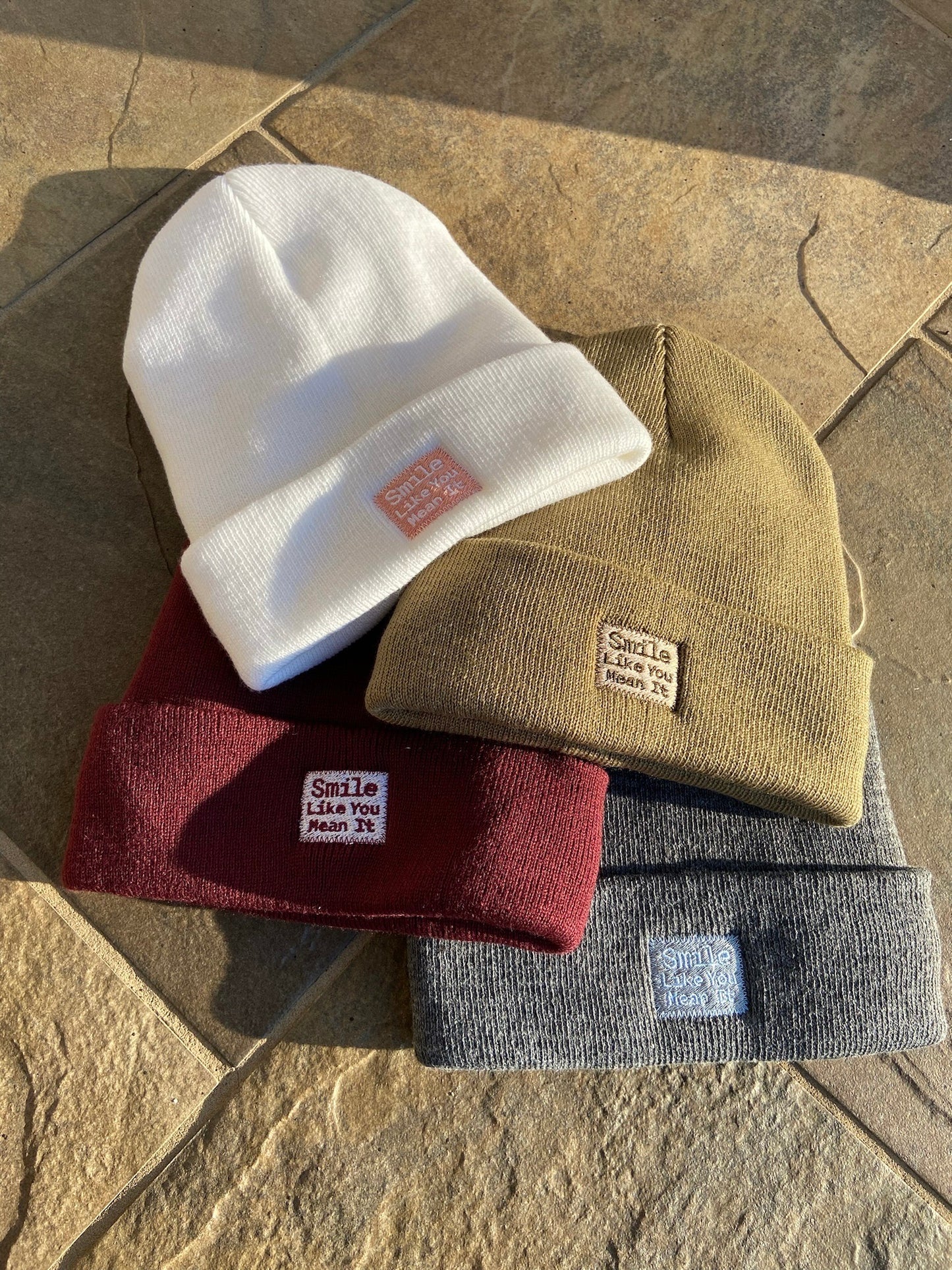 "Smile Like You Mean It" Beanie