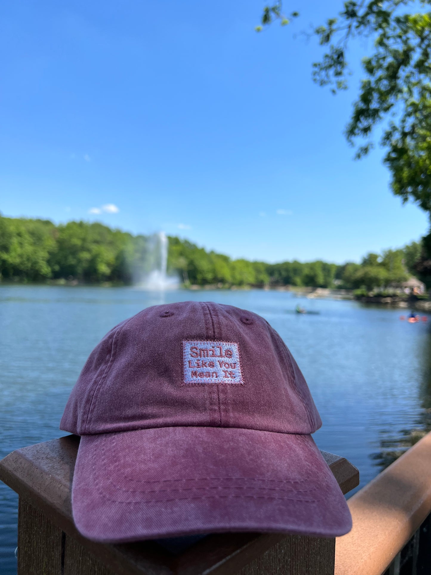 "Smile Like You Mean It" Baseball Cap