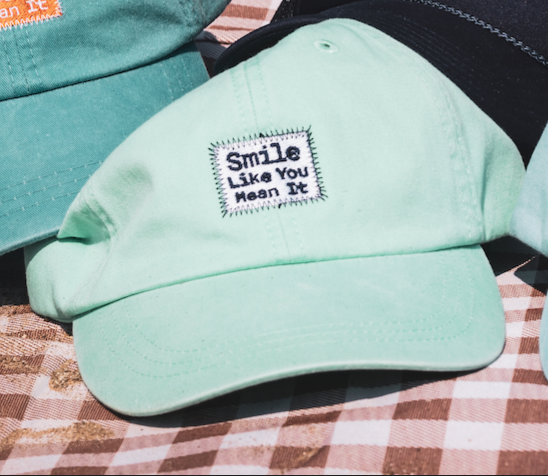 "Smile Like You Mean It" Baseball Cap